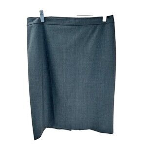 Women's Hugo Hugo Boss Gray Wool Blend Skirt Size US 10
